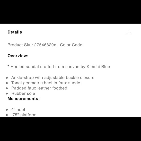 Red Block Heels - Picture 5 of 5